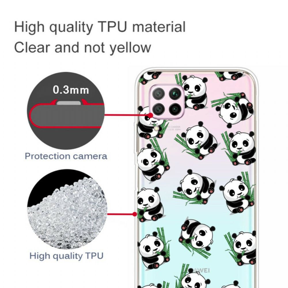 Hülle Für Huawei P40 Lite Kleine Pandas