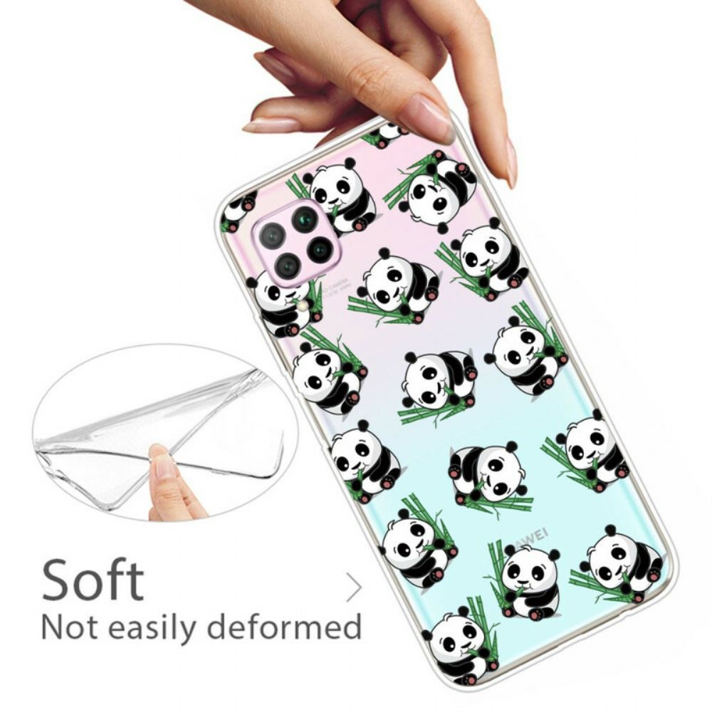 Hülle Für Huawei P40 Lite Kleine Pandas