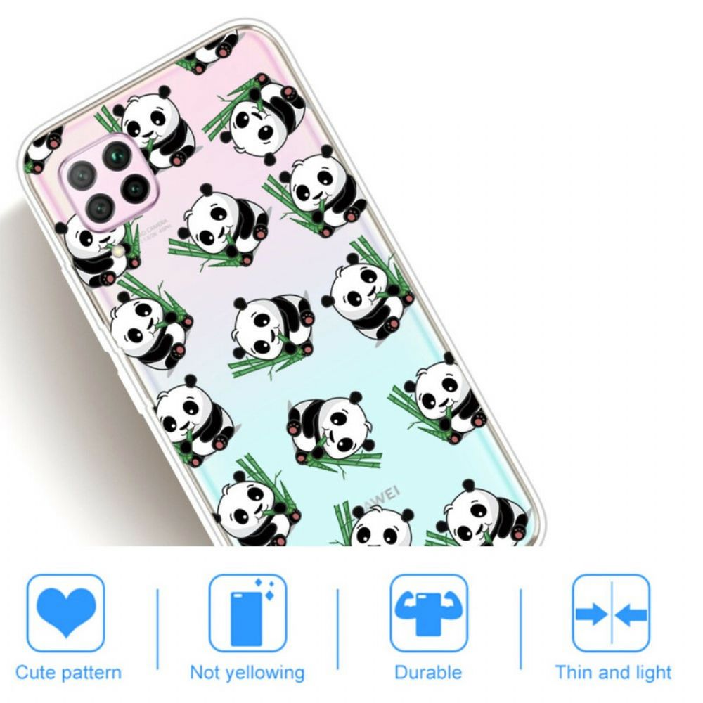 Hülle Für Huawei P40 Lite Kleine Pandas