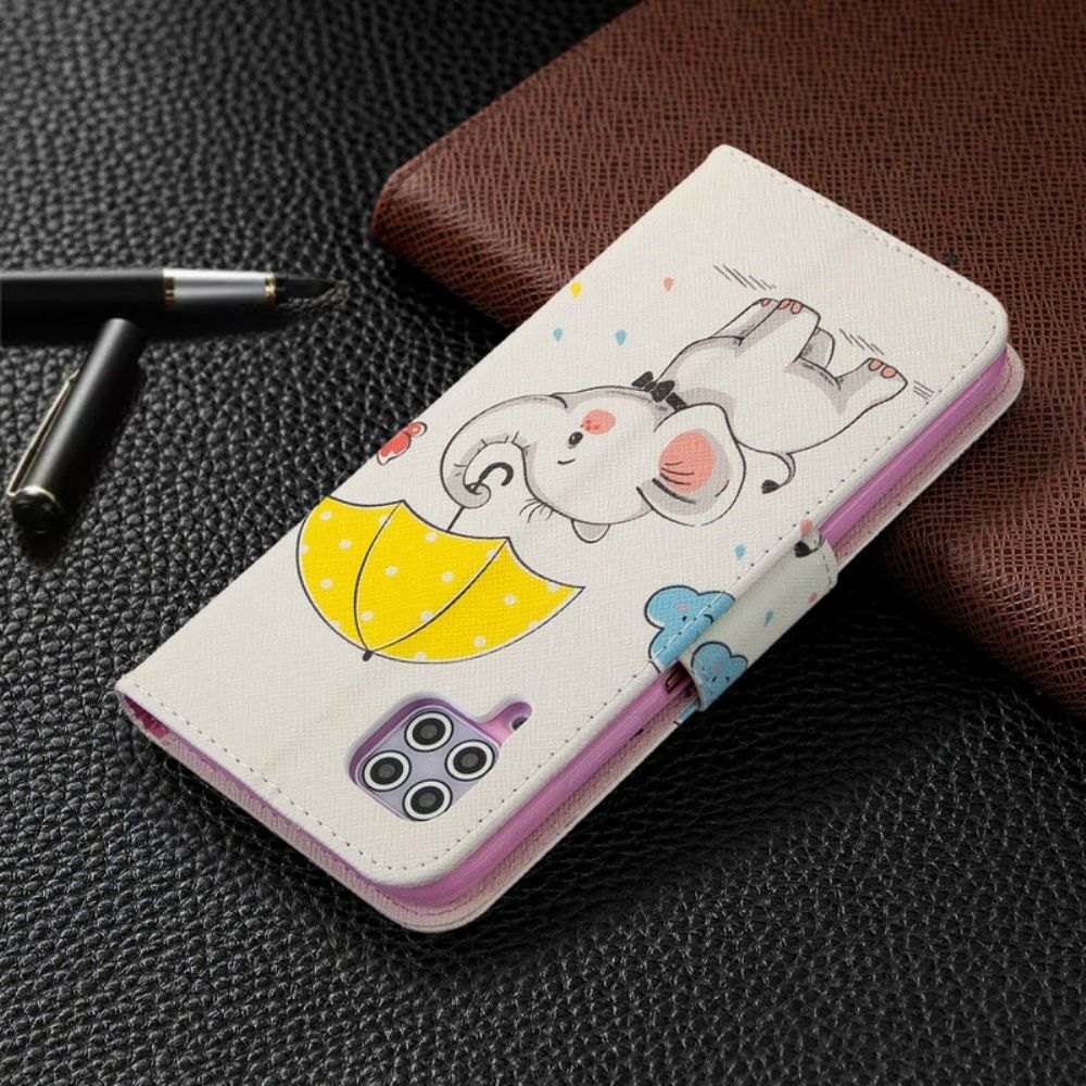 Lederhüllen Für Huawei P40 Lite Elefantenbaby