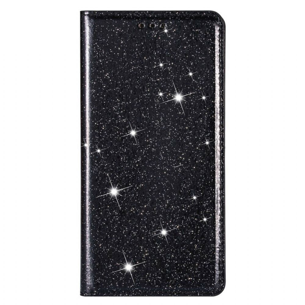 Schutzhülle Für Huawei P40 Lite Flip Case Pailletten-stil