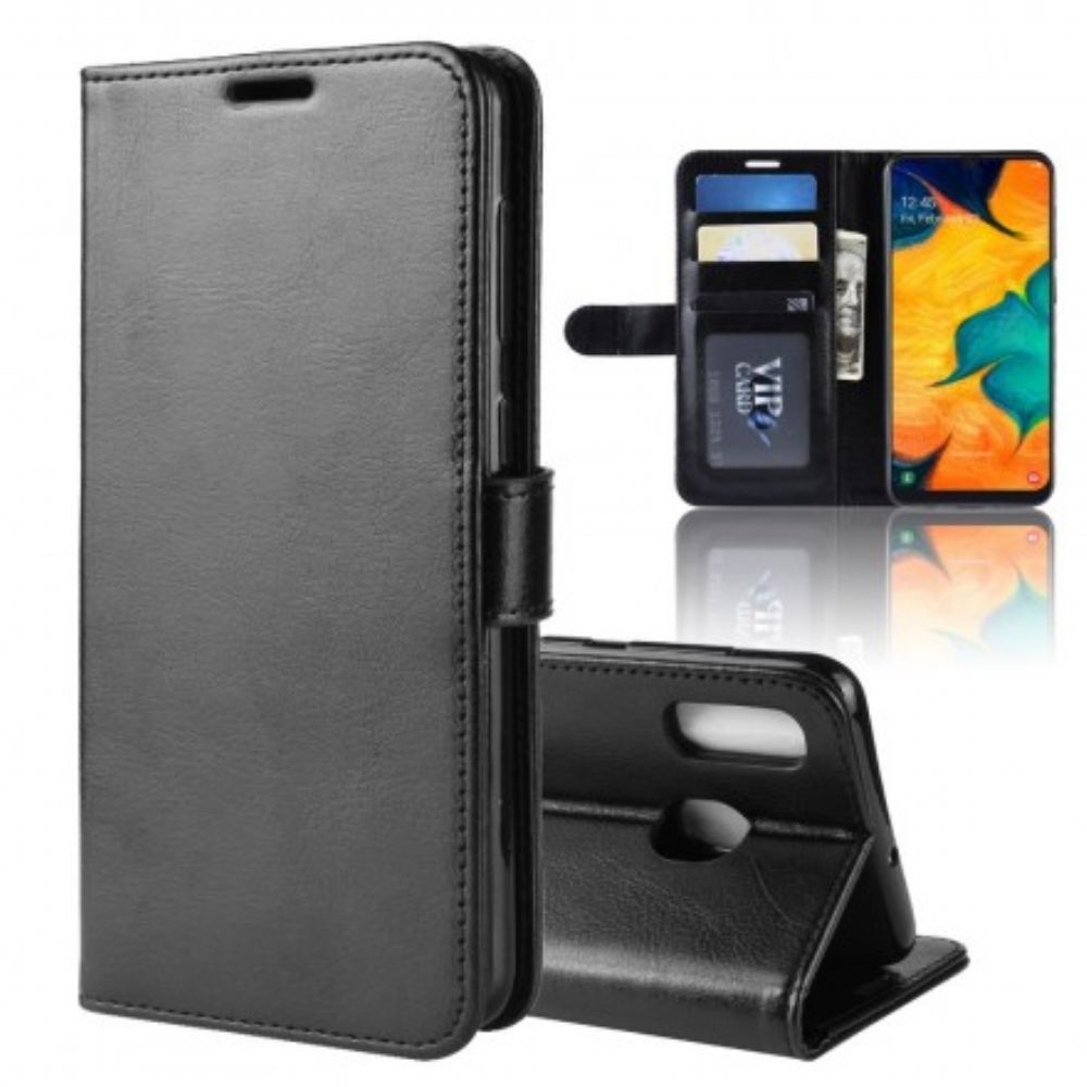 Flip Case Für Samsung Galaxy A30 / A20 Ultra Kunstleder