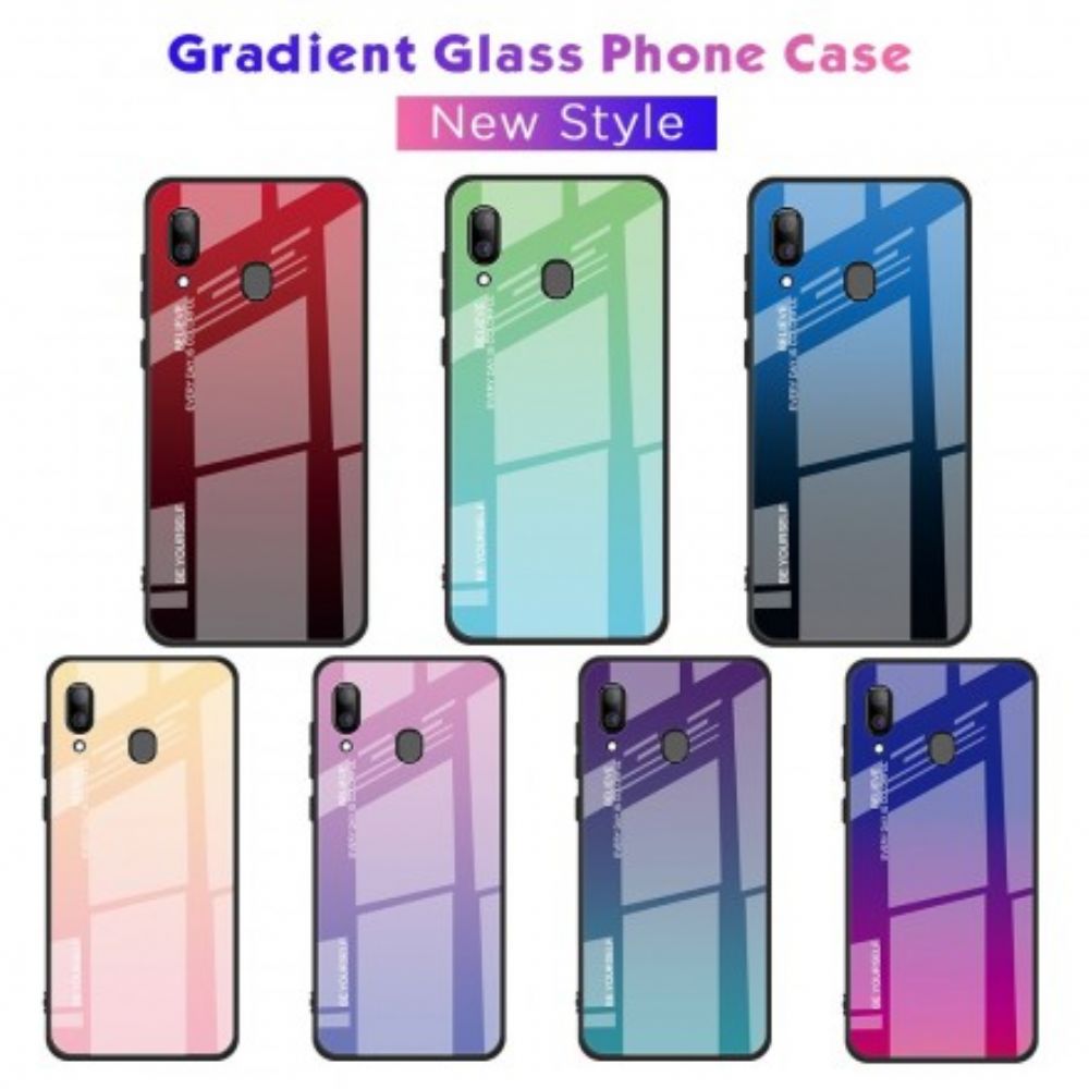 Hülle Für Samsung Galaxy A30 / A20 Galvanisierte Farbe