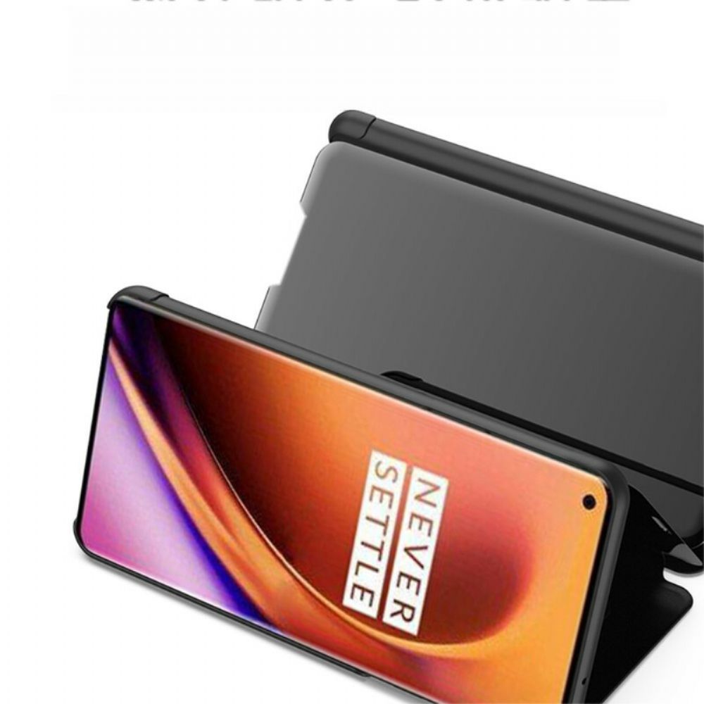 Schutzhülle Für OnePlus 8 Flip Case Spiegel
