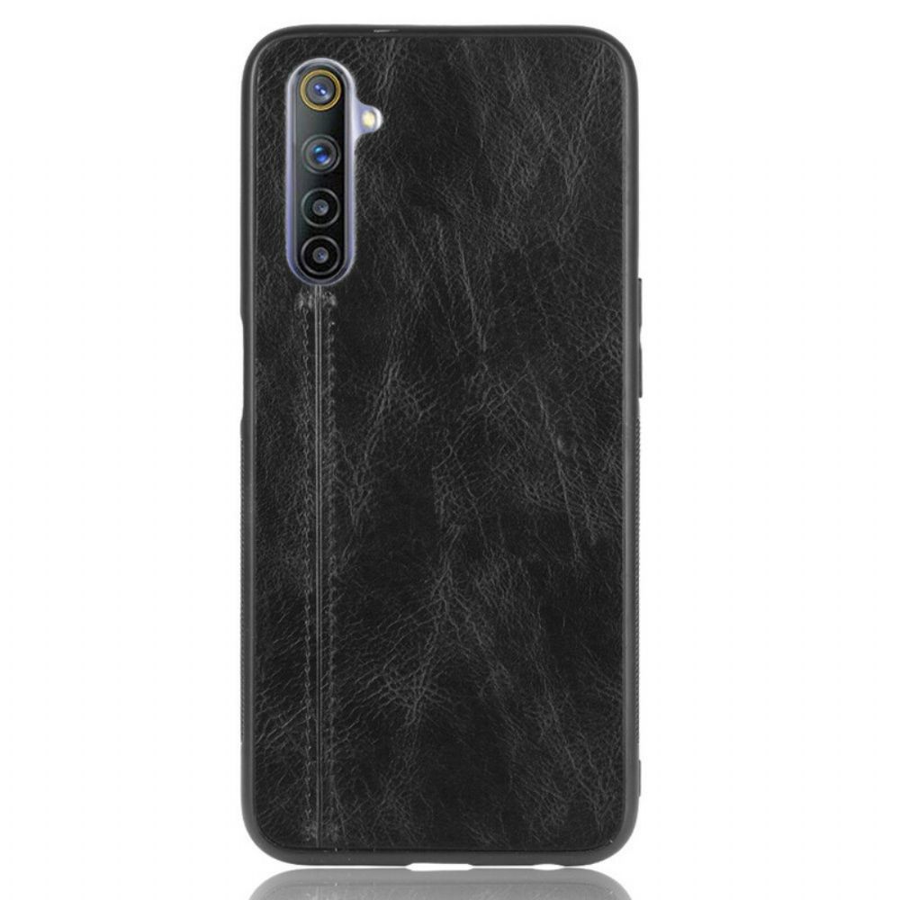 Hülle Für Realme 6 Style Ledernähte