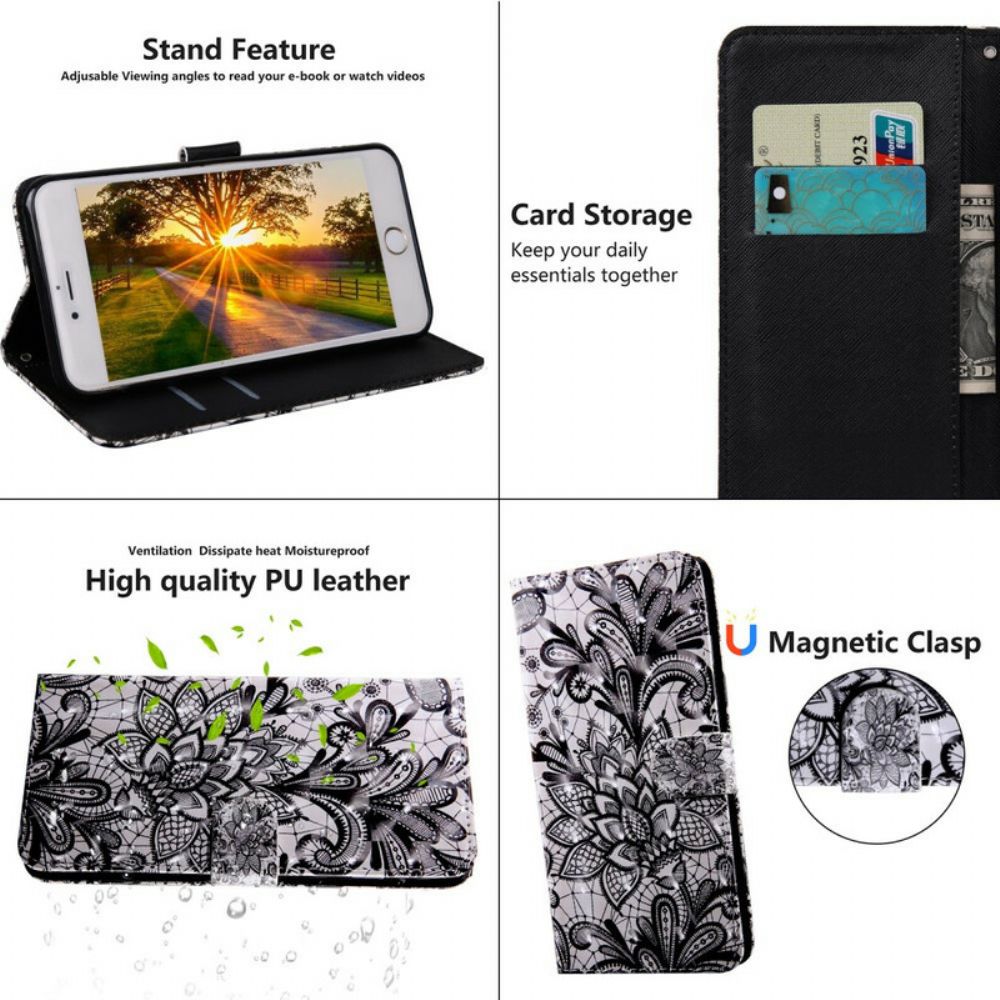 Flip Case Für iPhone 13 Pro Spitze Mit Hellem Punkt