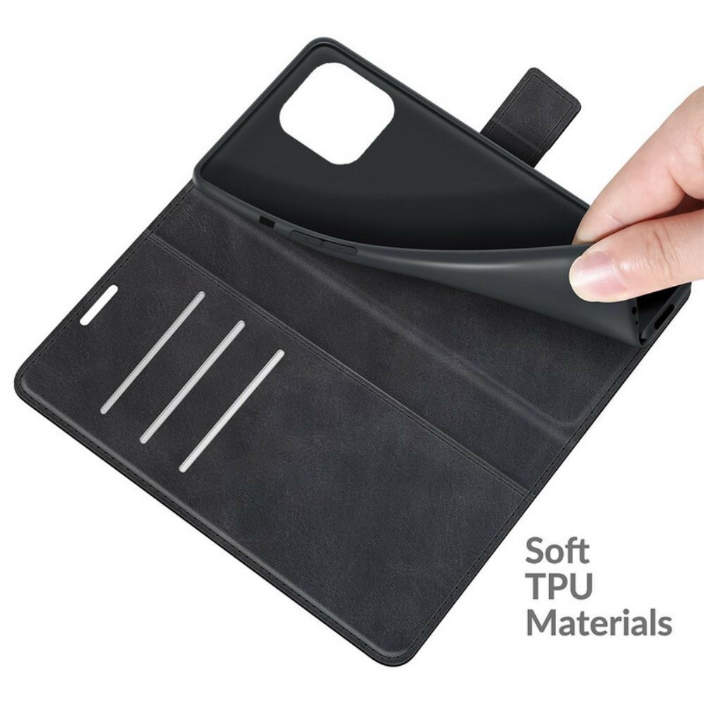 Flip Case Für iPhone 13 Pro Style Lederdesign