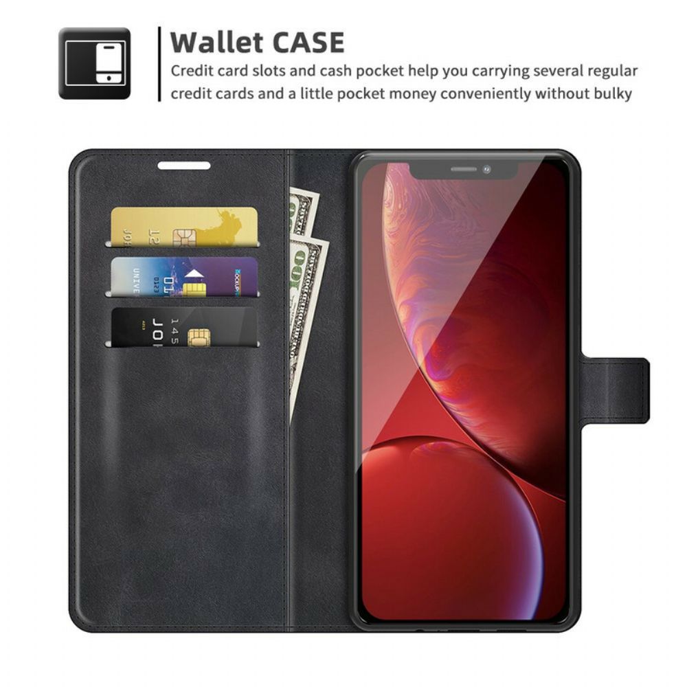 Flip Case Für iPhone 13 Pro Style Lederdesign