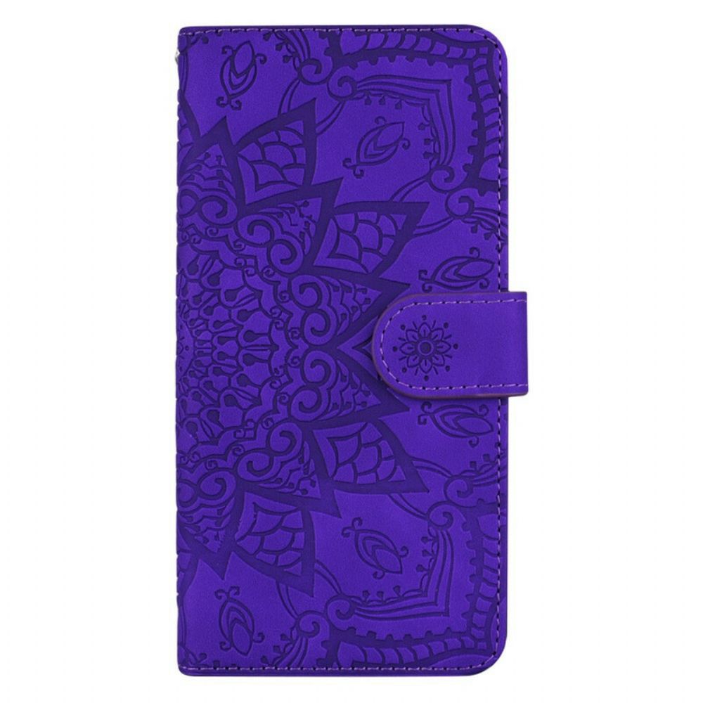 Lederhüllen Für iPhone 13 Pro Barock-mandala
