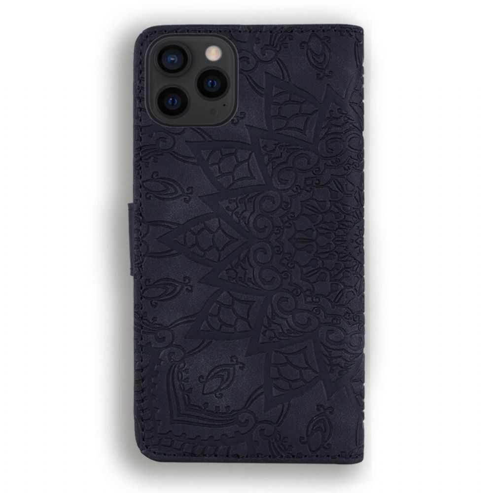 Lederhüllen Für iPhone 13 Pro Barock-mandala