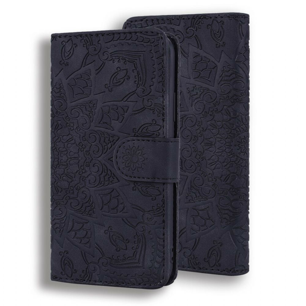 Lederhüllen Für iPhone 13 Pro Barock-mandala