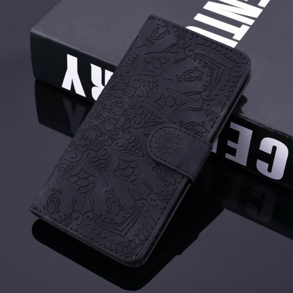 Lederhüllen Für iPhone 13 Pro Barock-mandala
