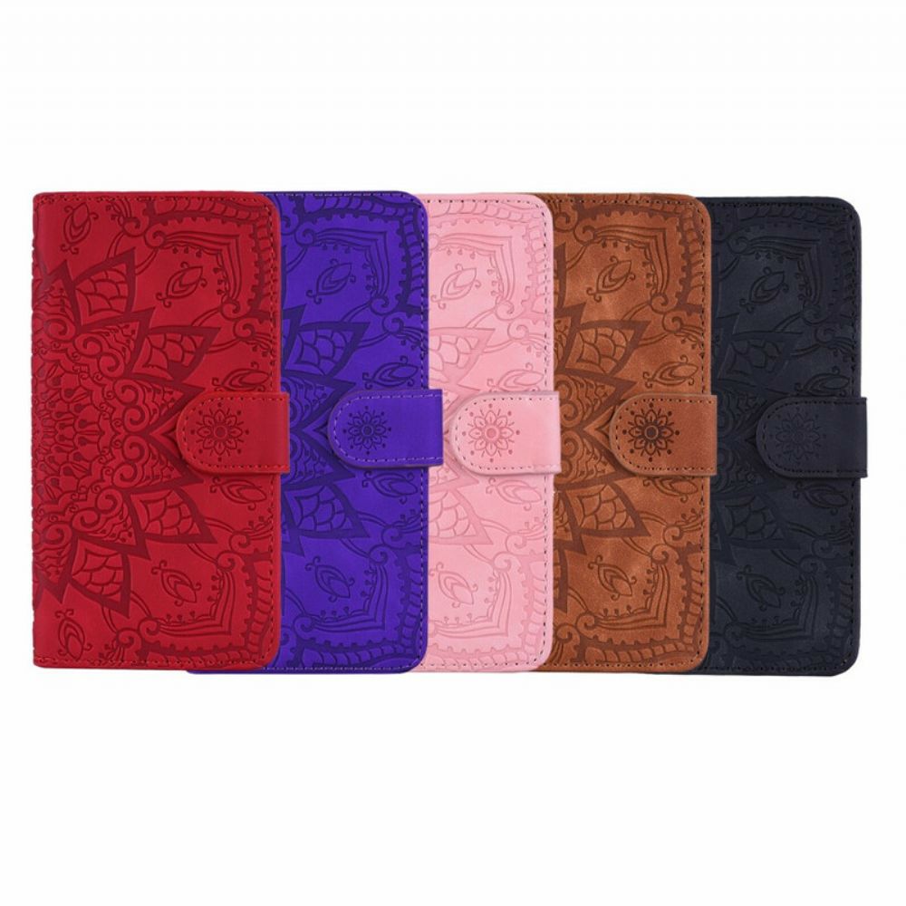 Lederhüllen Für iPhone 13 Pro Barock-mandala