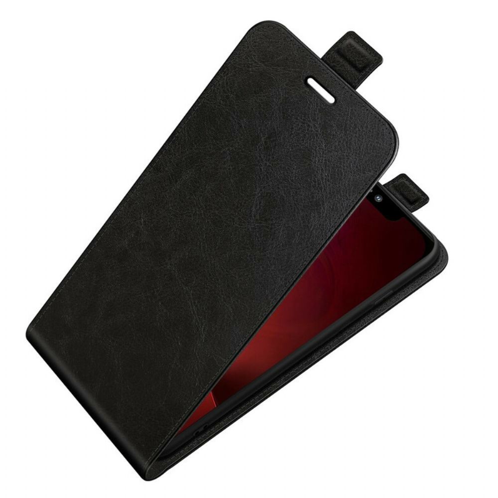 Lederhüllen Für iPhone 13 Pro Flip Case Ledereffekt Mit Vertikaler Klappe