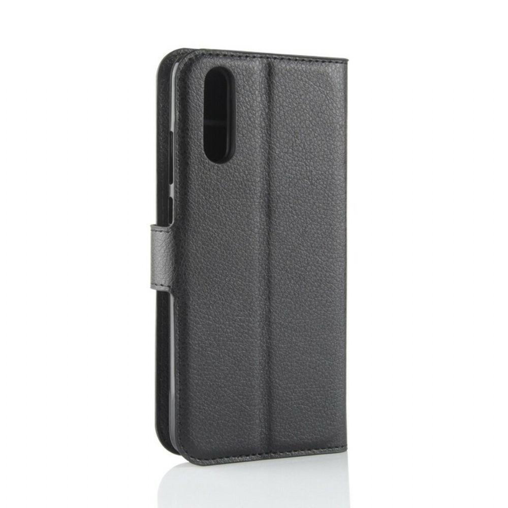 Lederhüllen Für Huawei P20 Retro-litschis