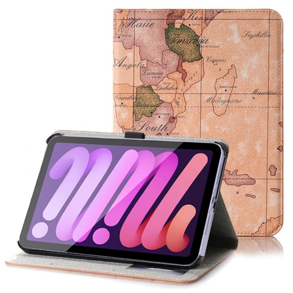 Case Für iPad Mini 6 (2024) Alte Karte