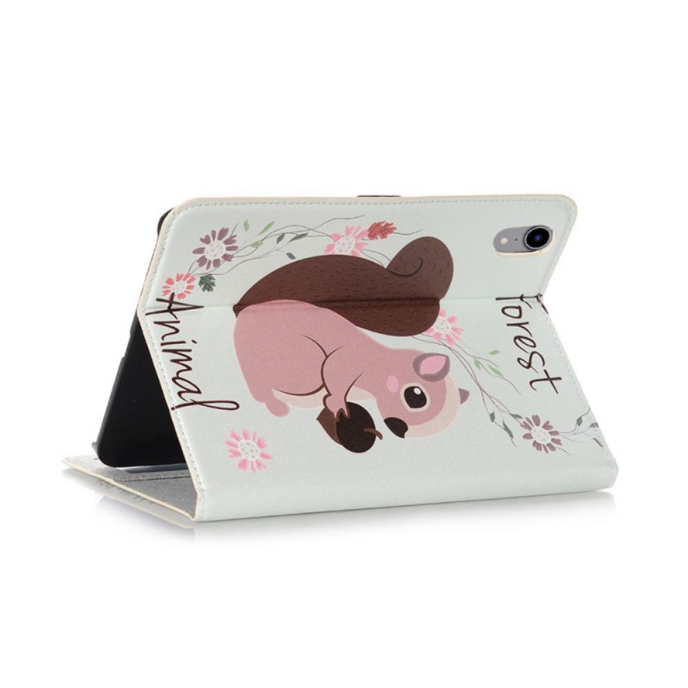 Case Für iPad Mini 6 (2024) Cartoon-eichhörnchen