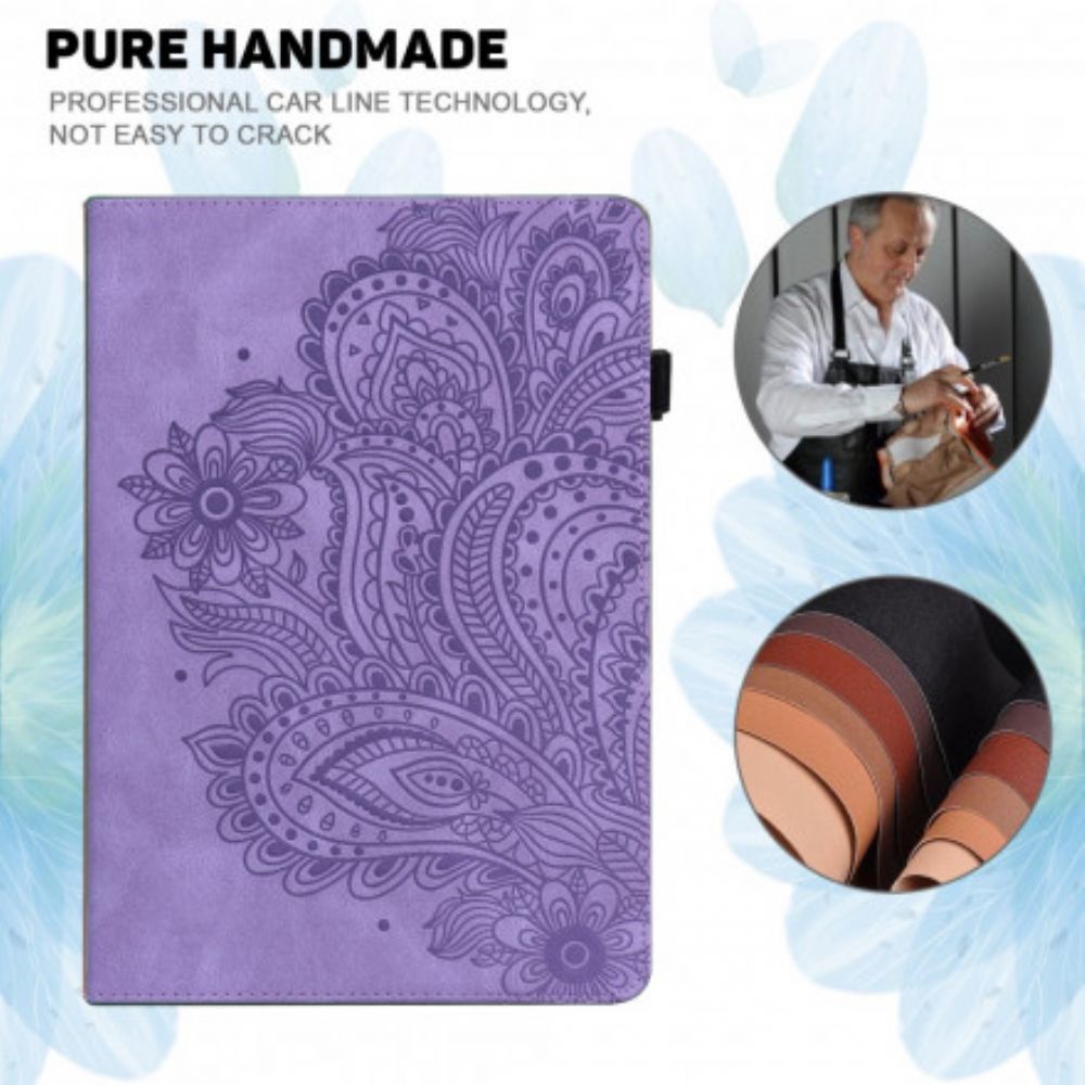 Case Für iPad Mini 6 (2024) Stilisierte Blume