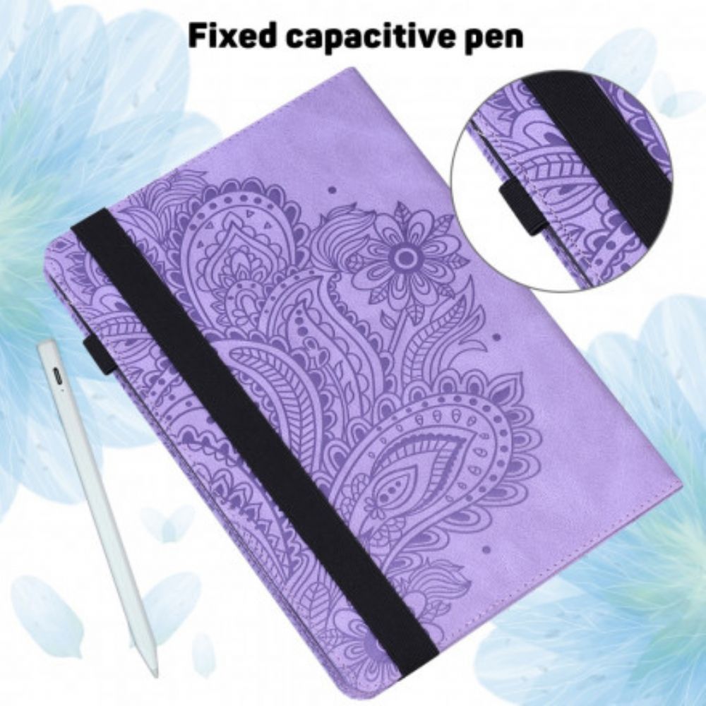 Case Für iPad Mini 6 (2024) Stilisierte Blume