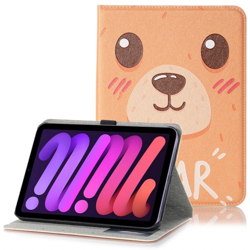 Case Für iPad Mini 6 (2024) Zeichentrickbär