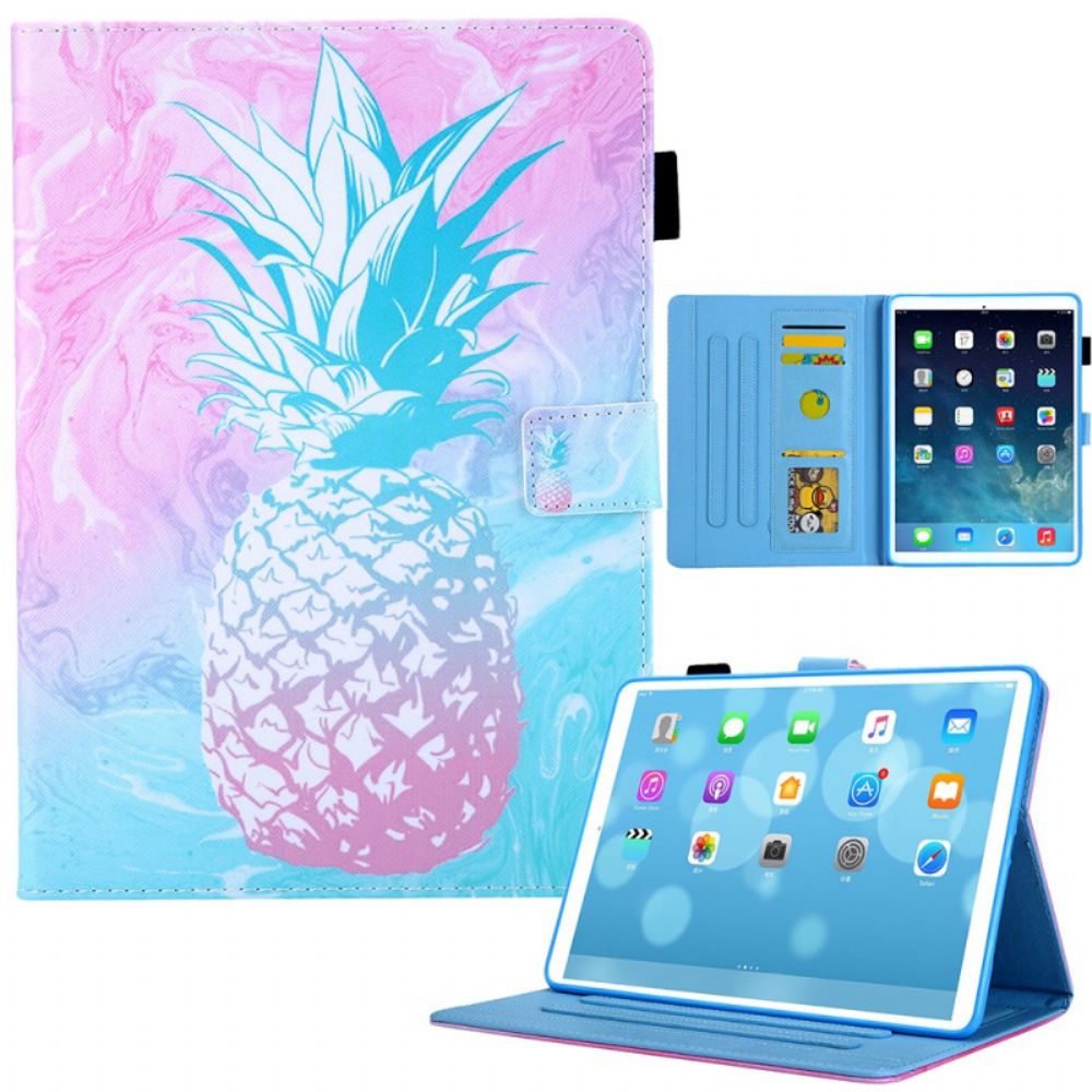 Flip Case Für iPad Mini 6 (2024) Ananas-design