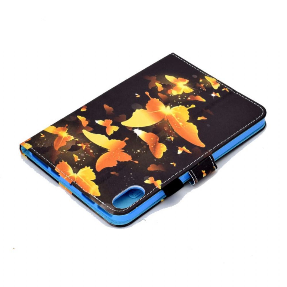 Flip Case Für iPad Mini 6 (2024) Einzigartige Schmetterlinge
