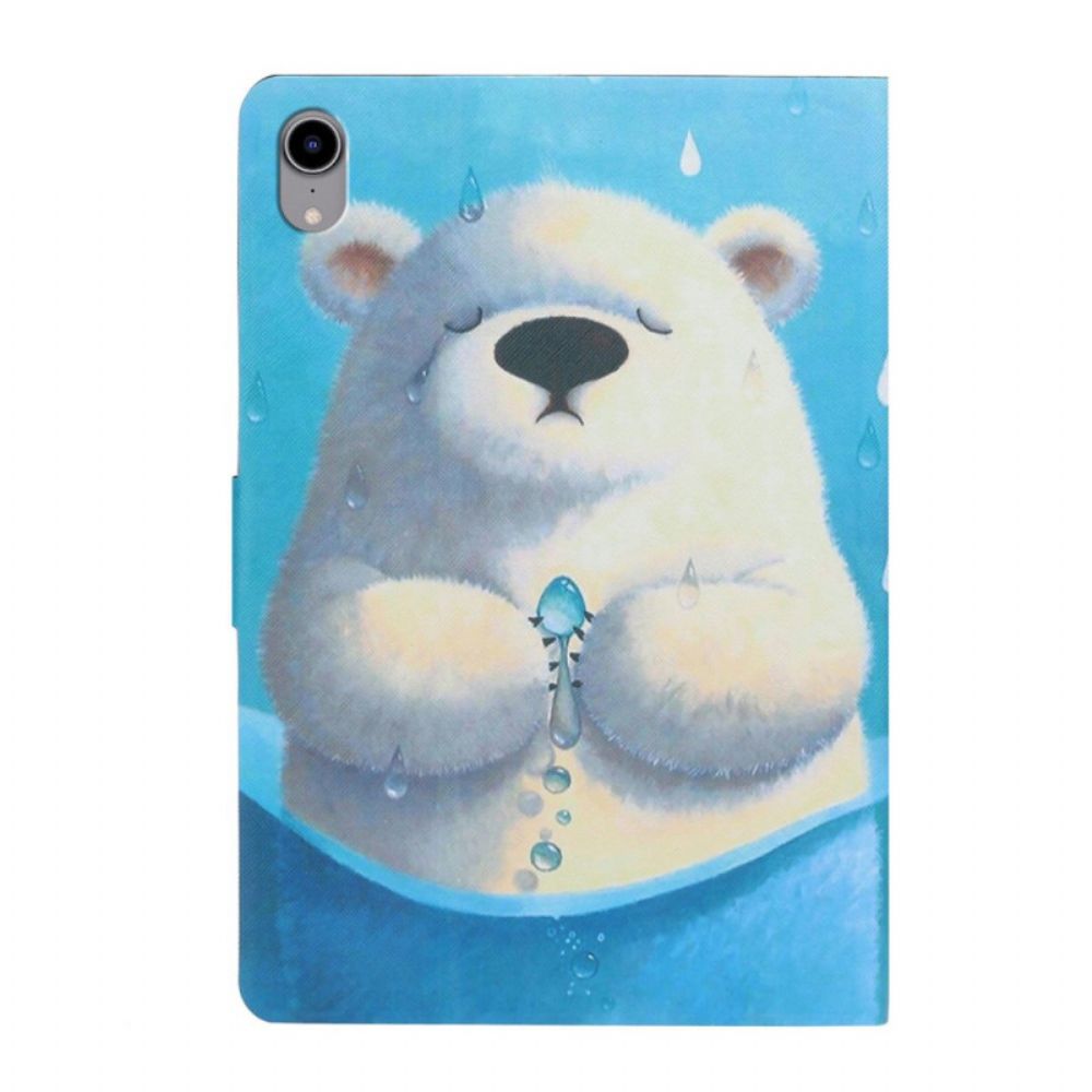 Flip Case Für iPad Mini 6 (2024) Eisbär