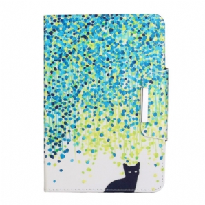 Flip Case Für iPad Mini 6 (2024) Schwarze Katze