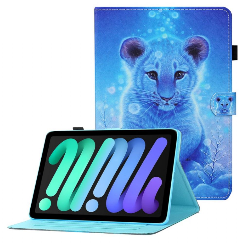 Flip Case Für iPad Mini 6 (2024) Tigerbaby