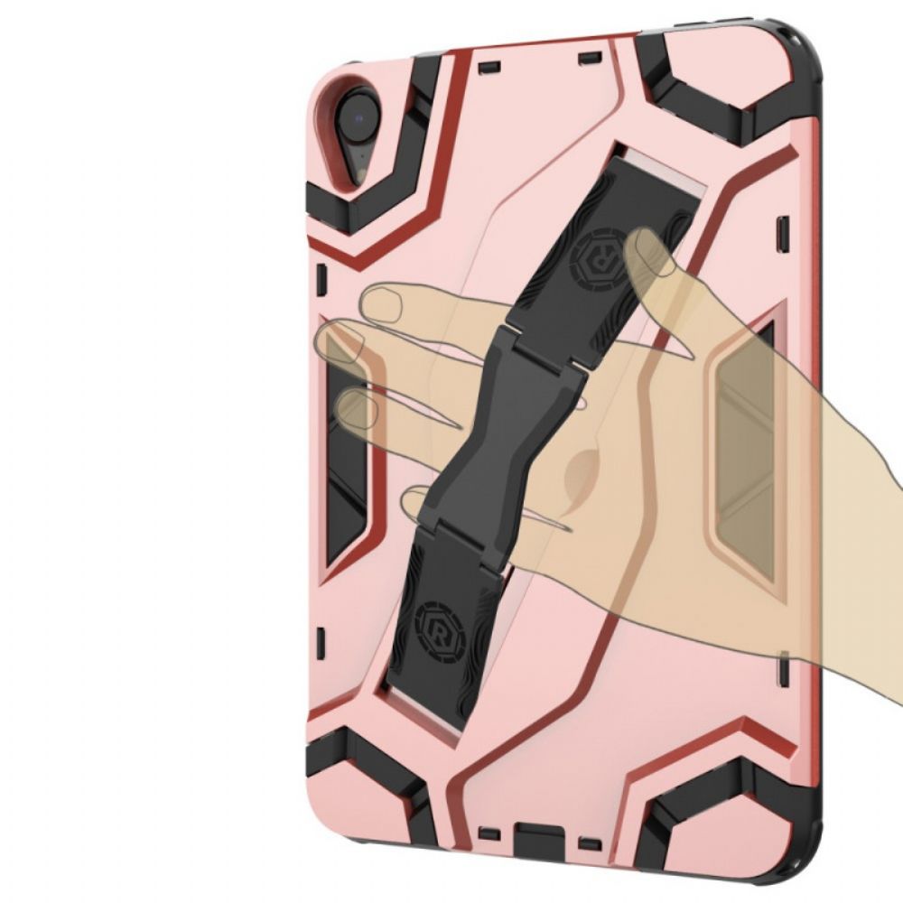 Hülle Für iPad Mini 6 (2024) Schutzhülle Super Protection Mit Stützband