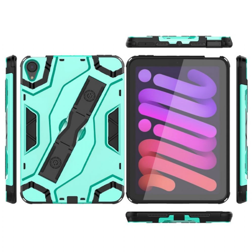 Hülle Für iPad Mini 6 (2024) Schutzhülle Super Protection Mit Stützband