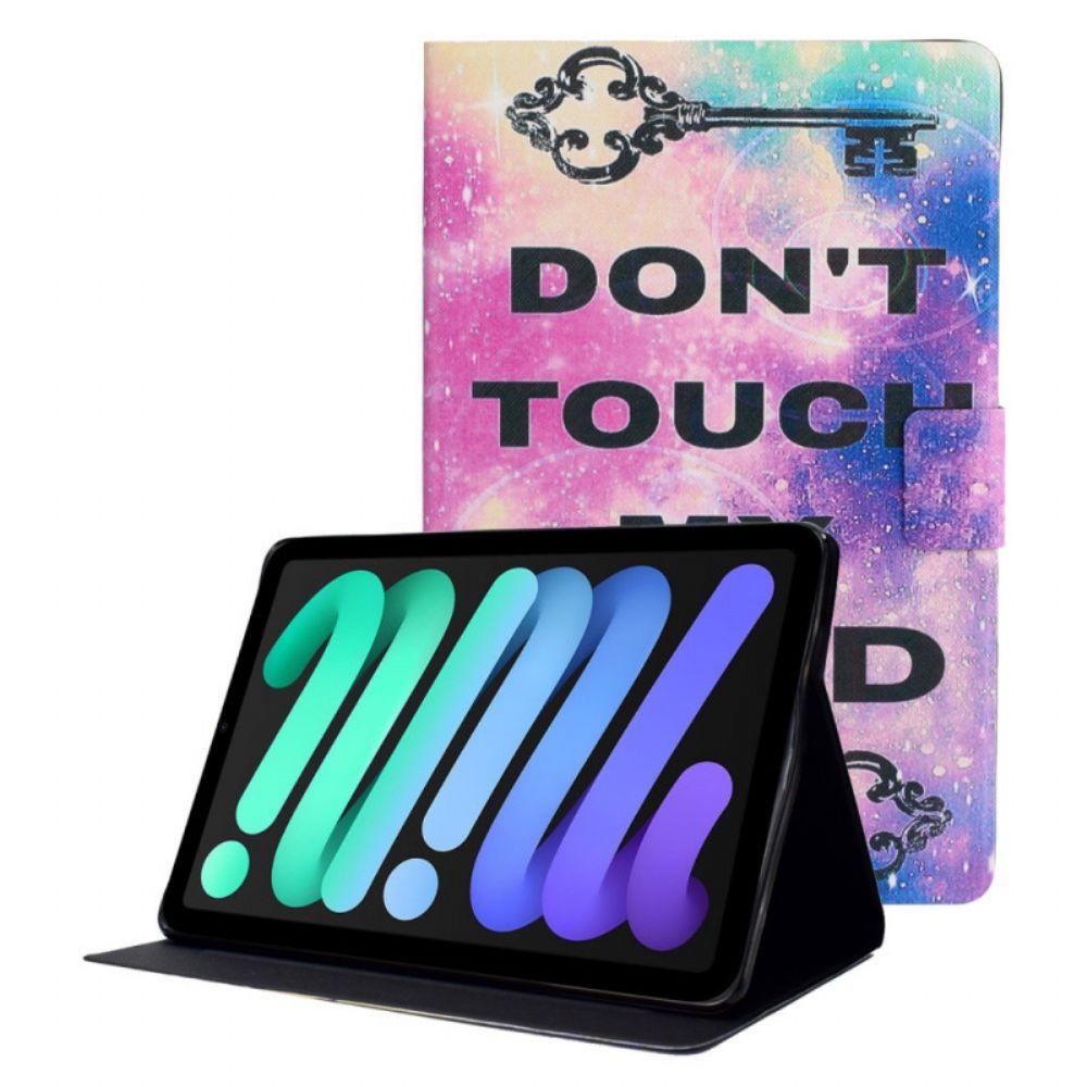 Lederhüllen Für iPad Mini 6 (2024) Berühre Mein Pad Nicht