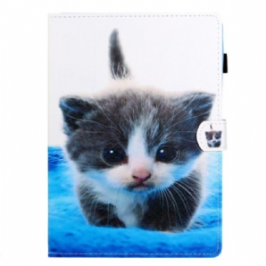 Lederhüllen Für iPad Mini 6 (2024) Emotionale Katze