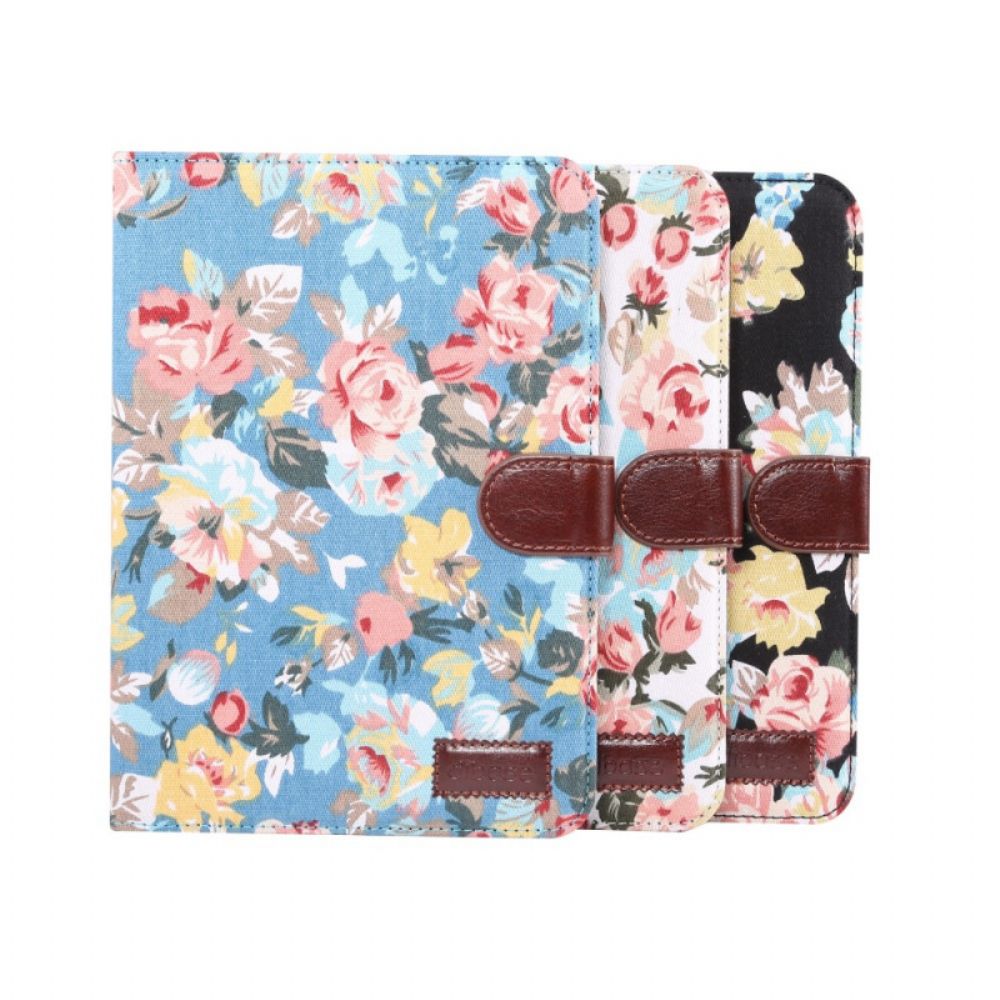 Lederhüllen Für iPad Mini 6 (2024) Freiheitsblumen