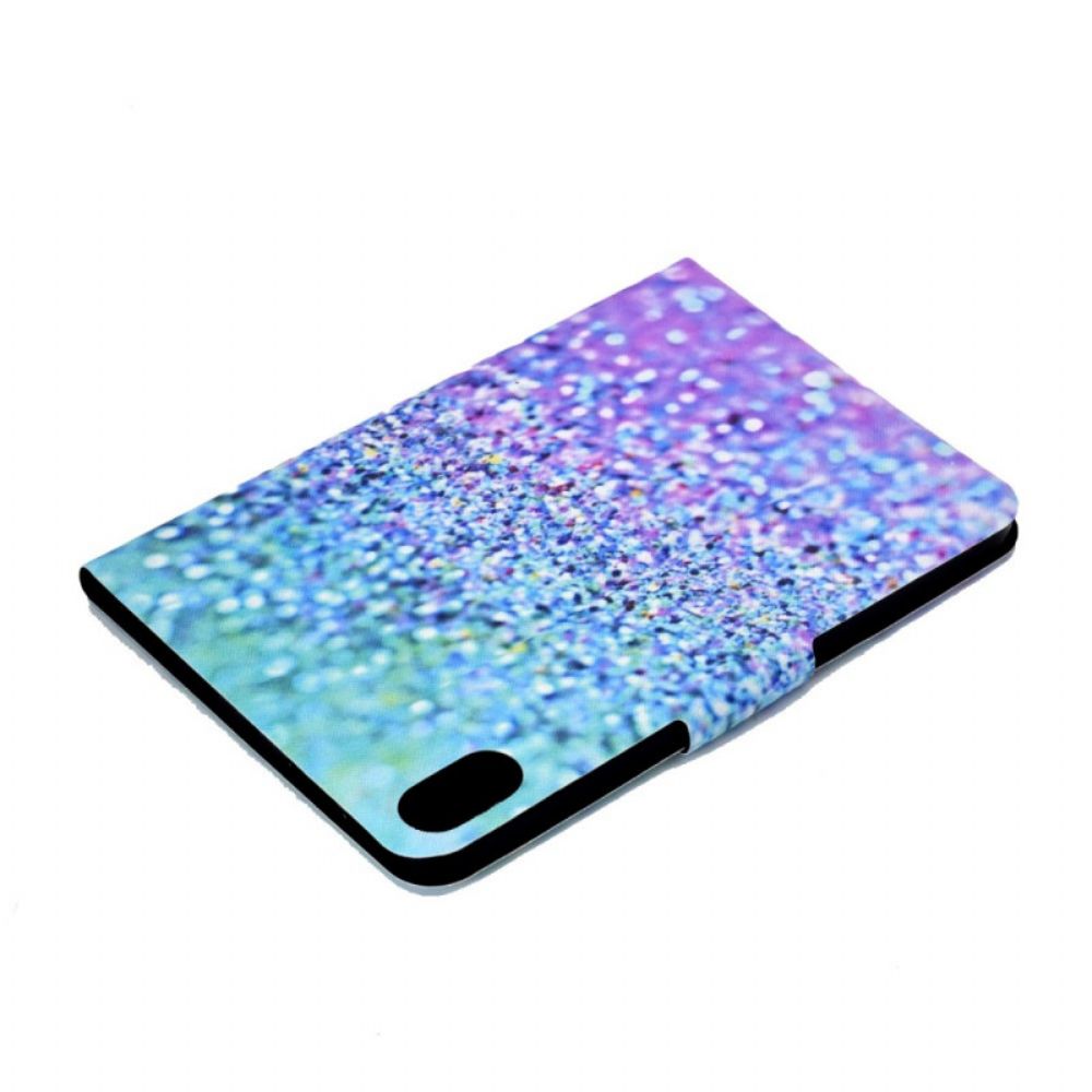 Lederhüllen Für iPad Mini 6 (2024) Glänzende Pailletten