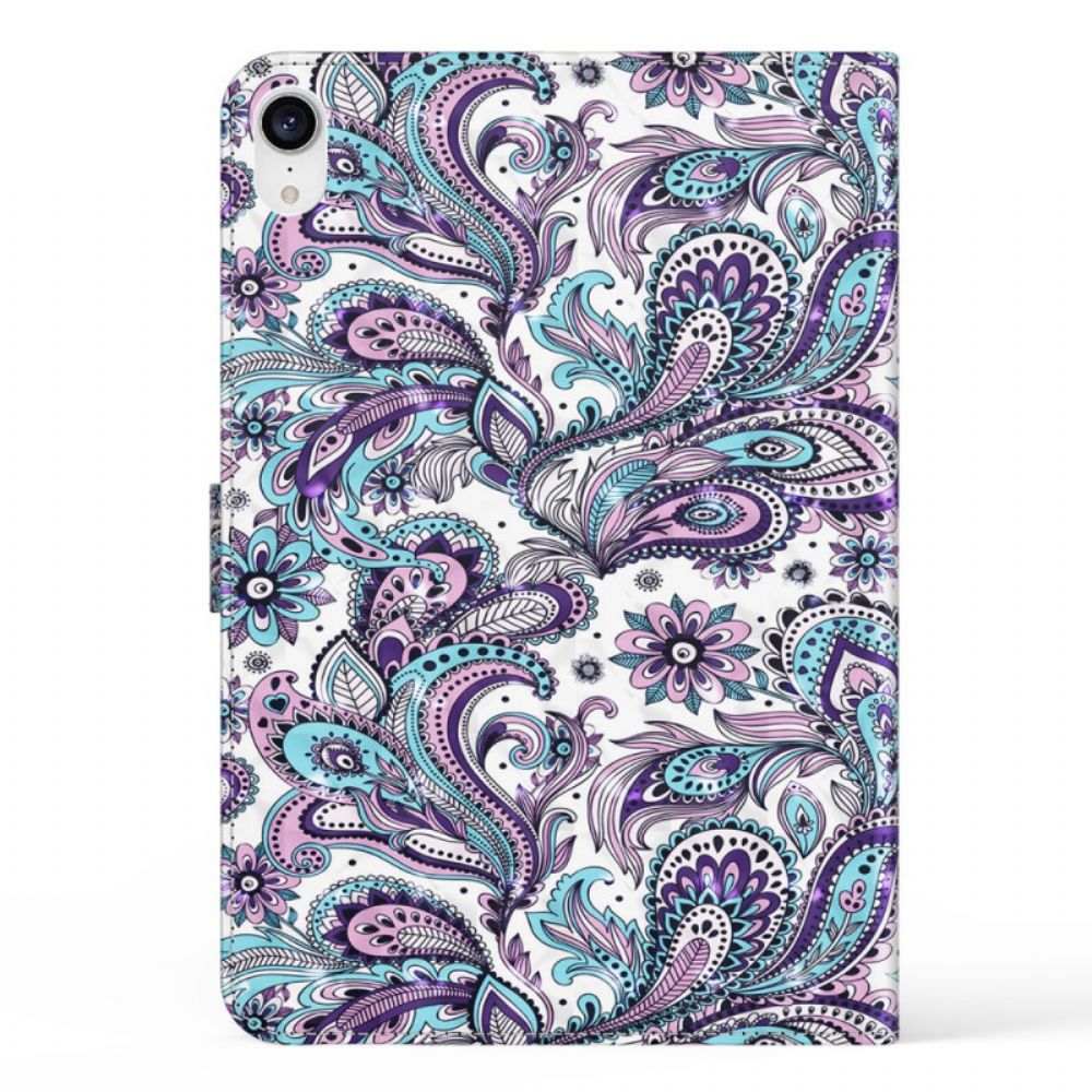 Lederhüllen Für iPad Mini 6 (2024) Paisley-muster Mit Hellen Punkten