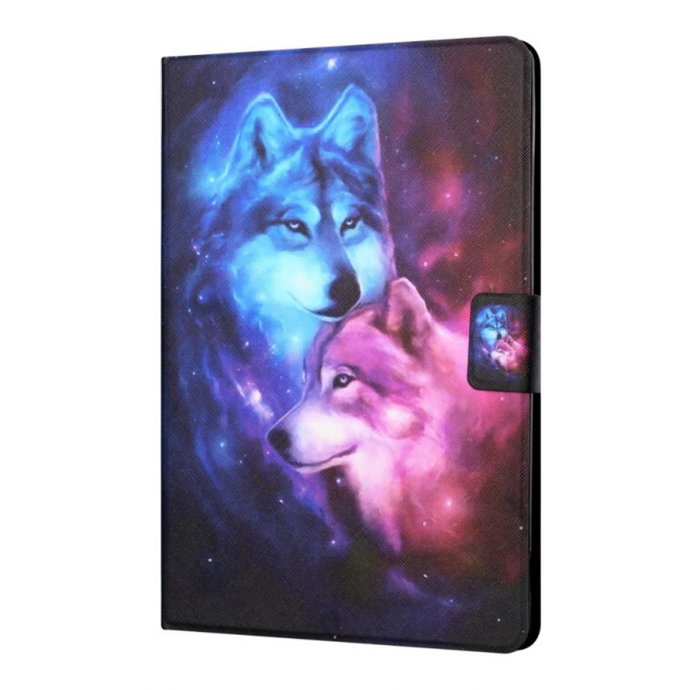 Lederhüllen Für iPad Mini 6 (2024) Wölfepaar