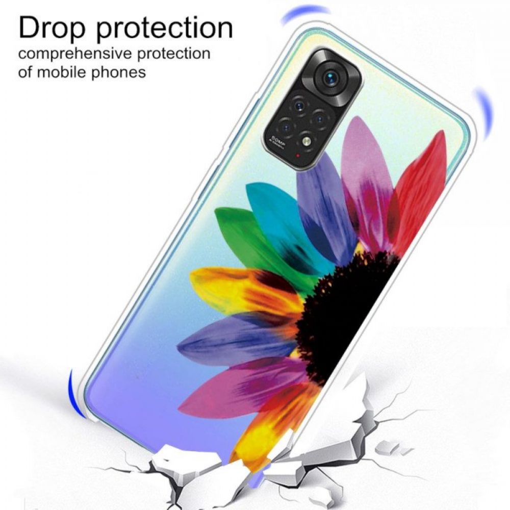 Handyhülle Für Xiaomi Redmi Note 11 Pro / 11 Pro 5G Farbige Blütenblätter