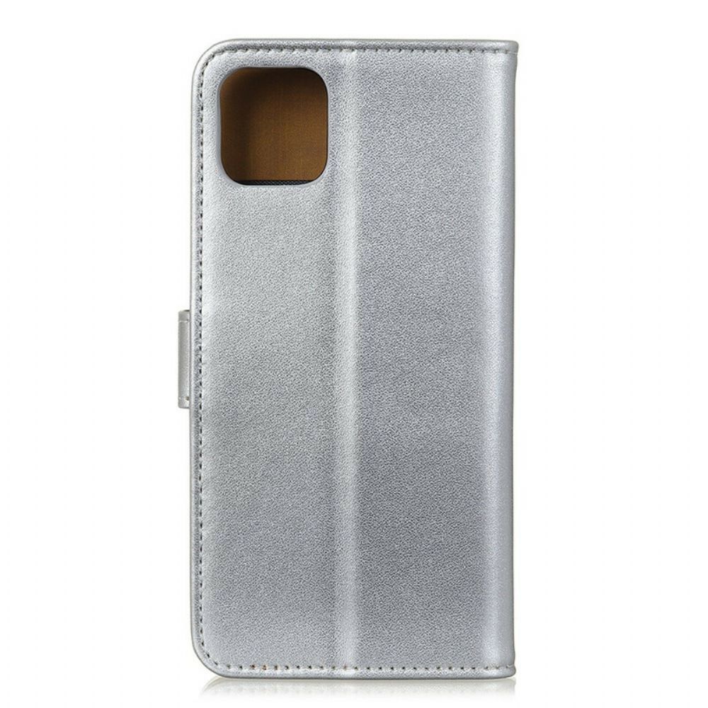 Flip Case Für iPhone 11 Herbstfarbenes Kunstleder