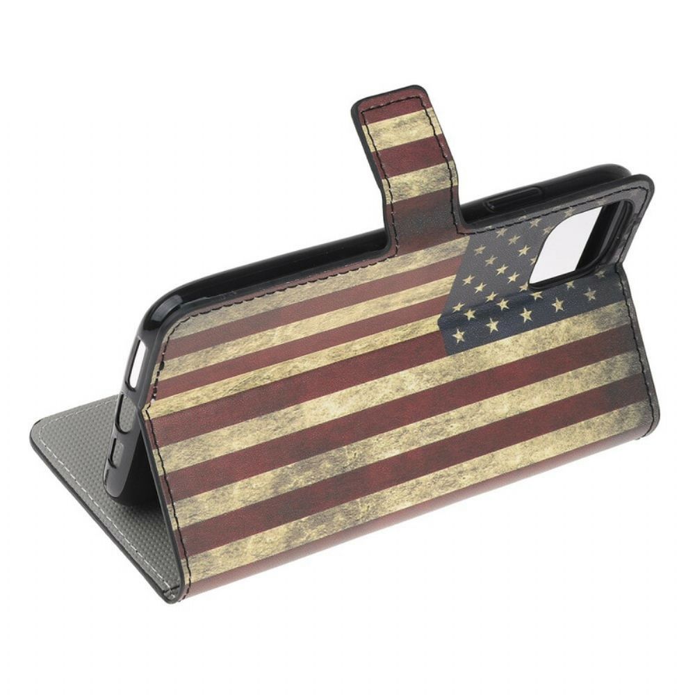 Flip Case Für iPhone 11 Us-flagge