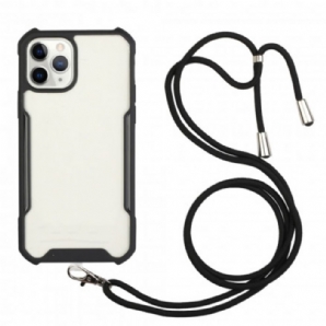 Handyhülle Für iPhone 11 Hybrid Mit Farbigem Kabel