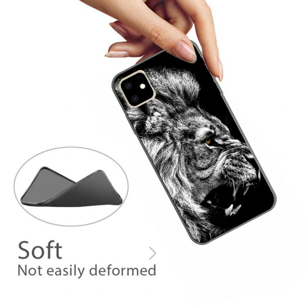 Handyhülle Für iPhone 11 Wilder Löwe