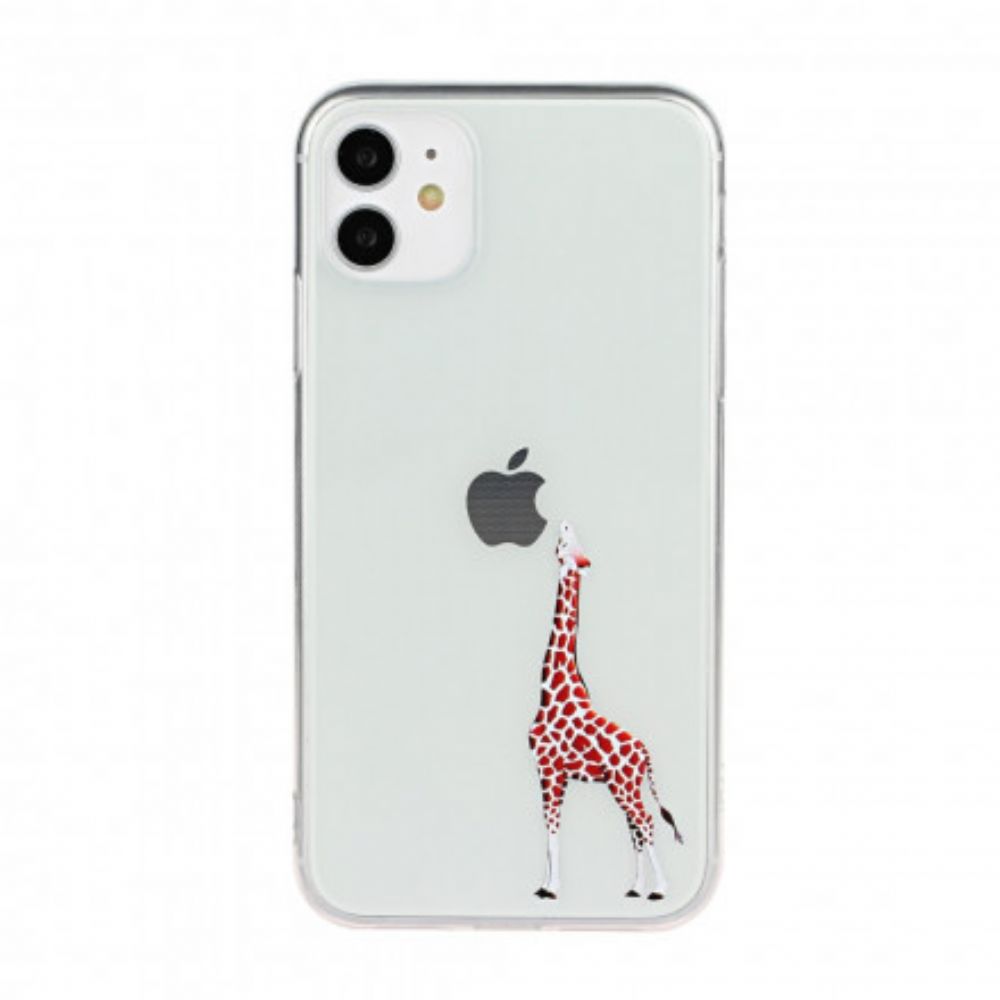 Hülle Für iPhone 11 Giraffe-spiele-logo