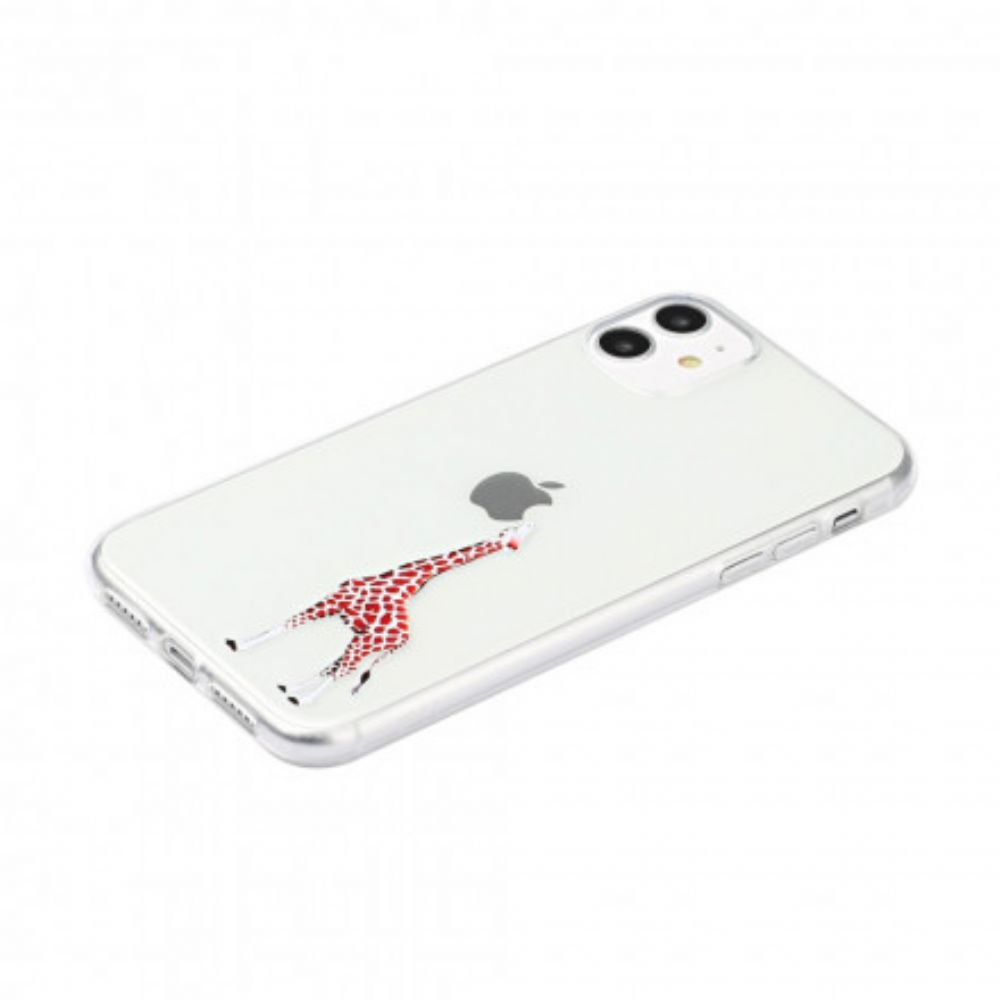 Hülle Für iPhone 11 Giraffe-spiele-logo