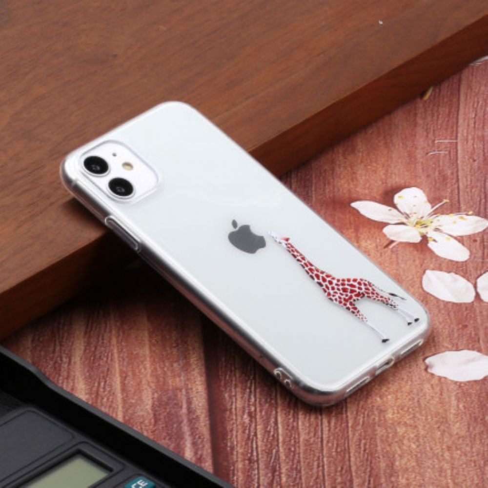 Hülle Für iPhone 11 Giraffe-spiele-logo