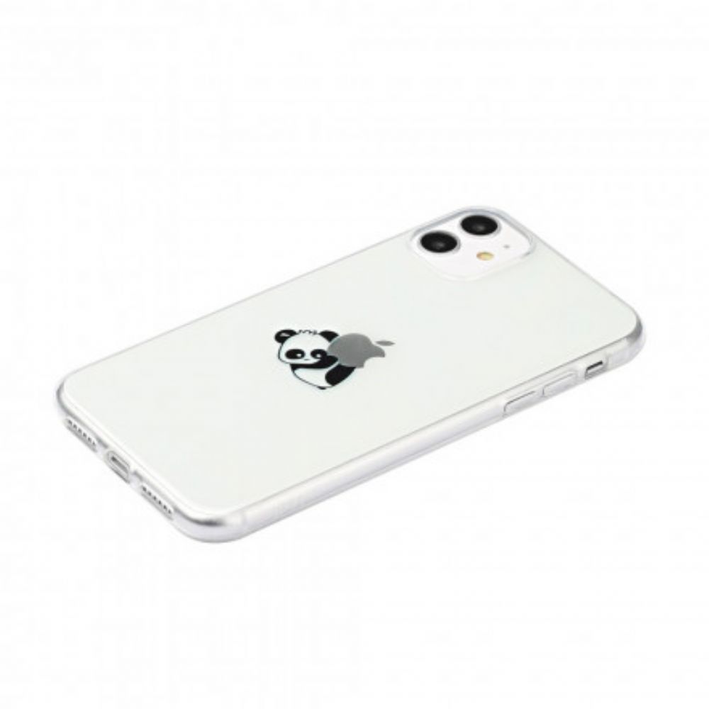 Hülle Für iPhone 11 Panda-logo-spiele