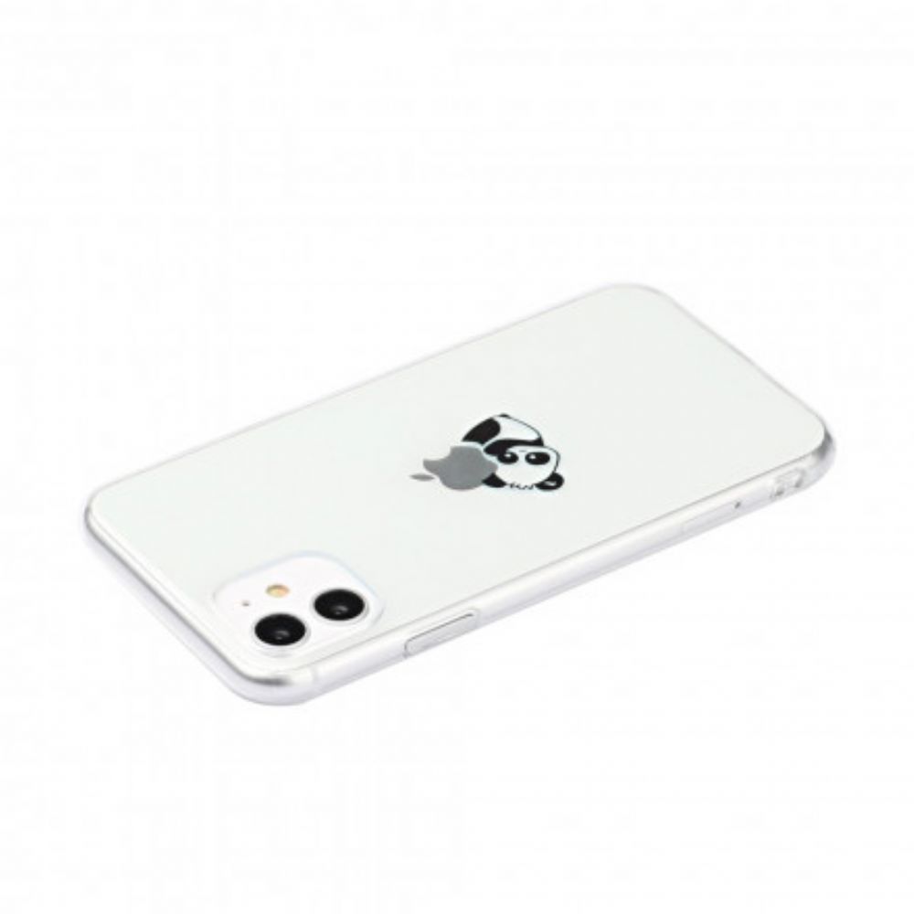 Hülle Für iPhone 11 Panda-logo-spiele
