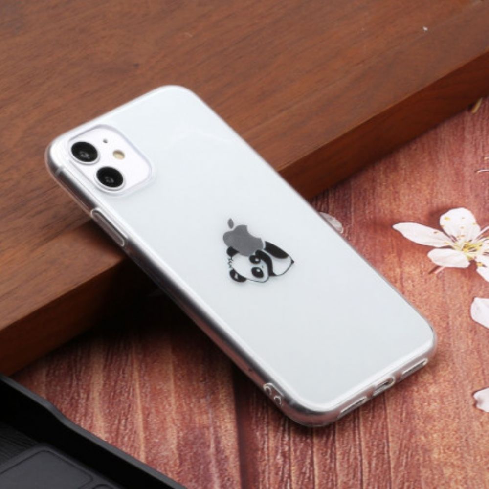 Hülle Für iPhone 11 Panda-logo-spiele