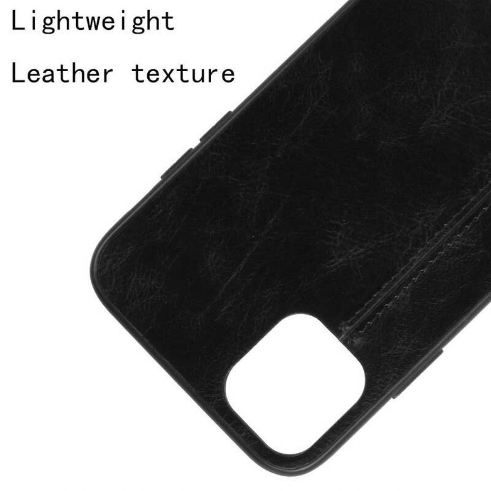 Hülle Für iPhone 11 Style Ledernähte
