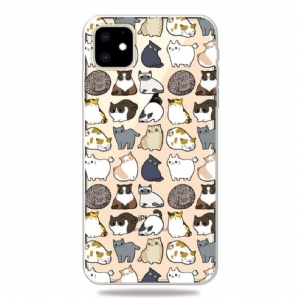 Hülle Für iPhone 11 Top-katzen
